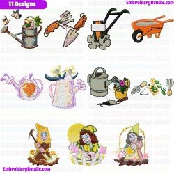 Farming Embroidery Design Bundle 10