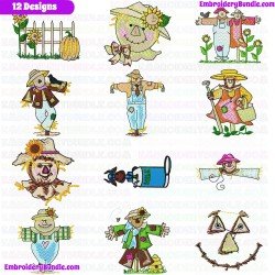 Farming Embroidery Design Bundle 3
