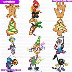Kids And Toys Embroidery Design Bundle 25