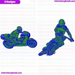 Motors Embroidery Design Bundle 2