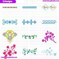 Patterns And Boards Embroidery Design Bundle 21