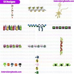 Patterns And Boards Embroidery Design Bundle 25