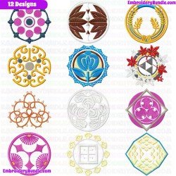 Patterns And Boards Embroidery Design Bundle 33