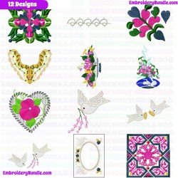 Patterns And Boards Embroidery Design Bundle 39