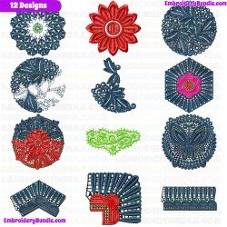 Patterns And Boards Embroidery Design Bundle 42