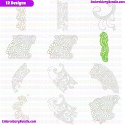 Patterns And Boards Embroidery Design Bundle 44