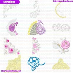 Patterns And Boards Embroidery Design Bundle 51