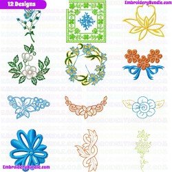 Patterns And Boards Embroidery Design Bundle 61