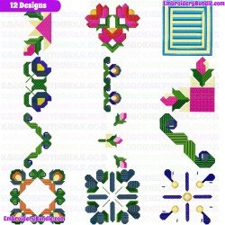 Patterns And Boards Embroidery Design Bundle 72