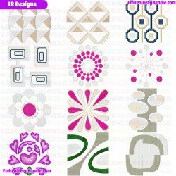Patterns And Boards Embroidery Design Bundle 77