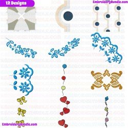 Patterns And Boards Embroidery Design Bundle 78