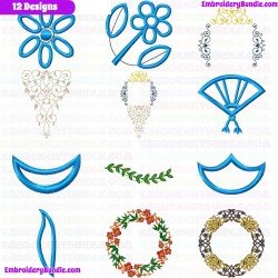 Patterns And Boards Embroidery Design Bundle 79