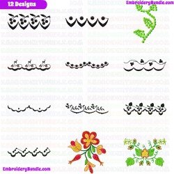 Patterns And Boards Embroidery Design Bundle 97